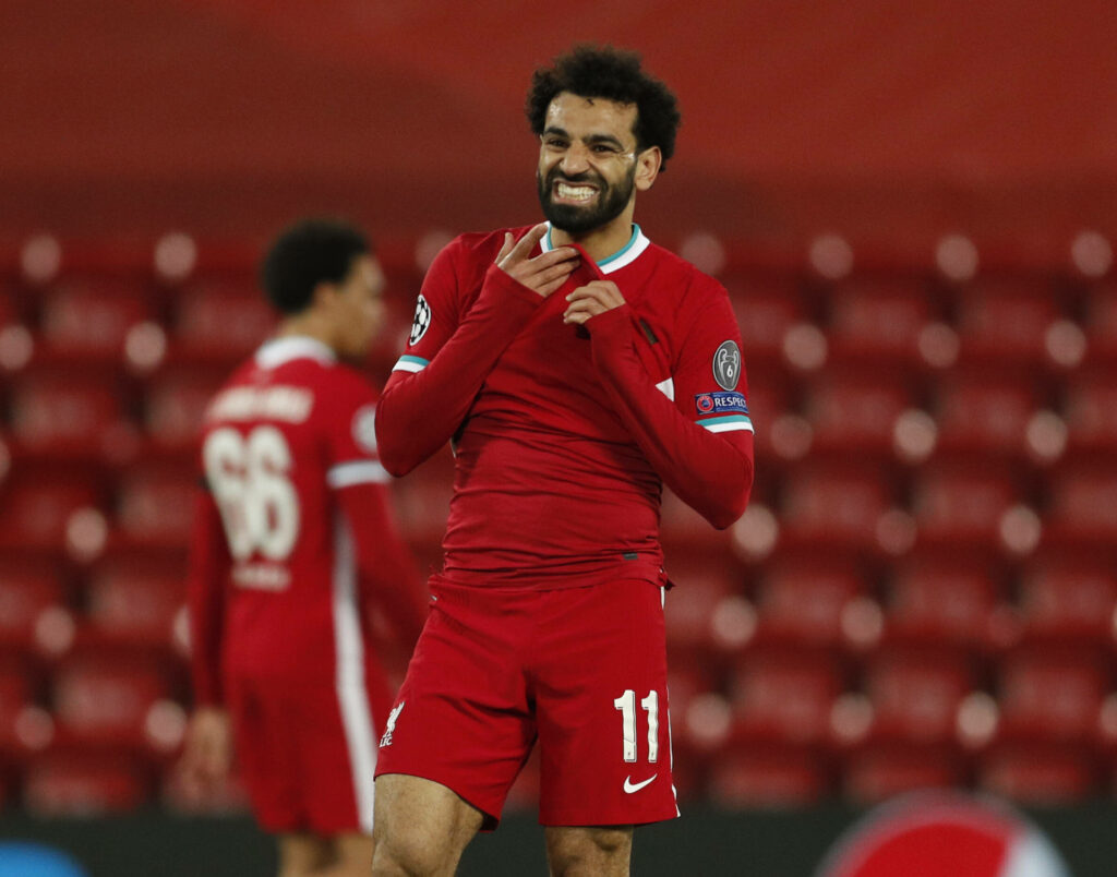 Salah (Liverpool) gegen Real Madrid